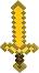  Gold Sword - Jakks Pacific -   Minecraft - 