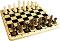 Дървен шах - Луксозен комплект в метална кутия - 