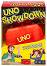 Uno Showdown - Комплект карти и машинка за изстрелване - 