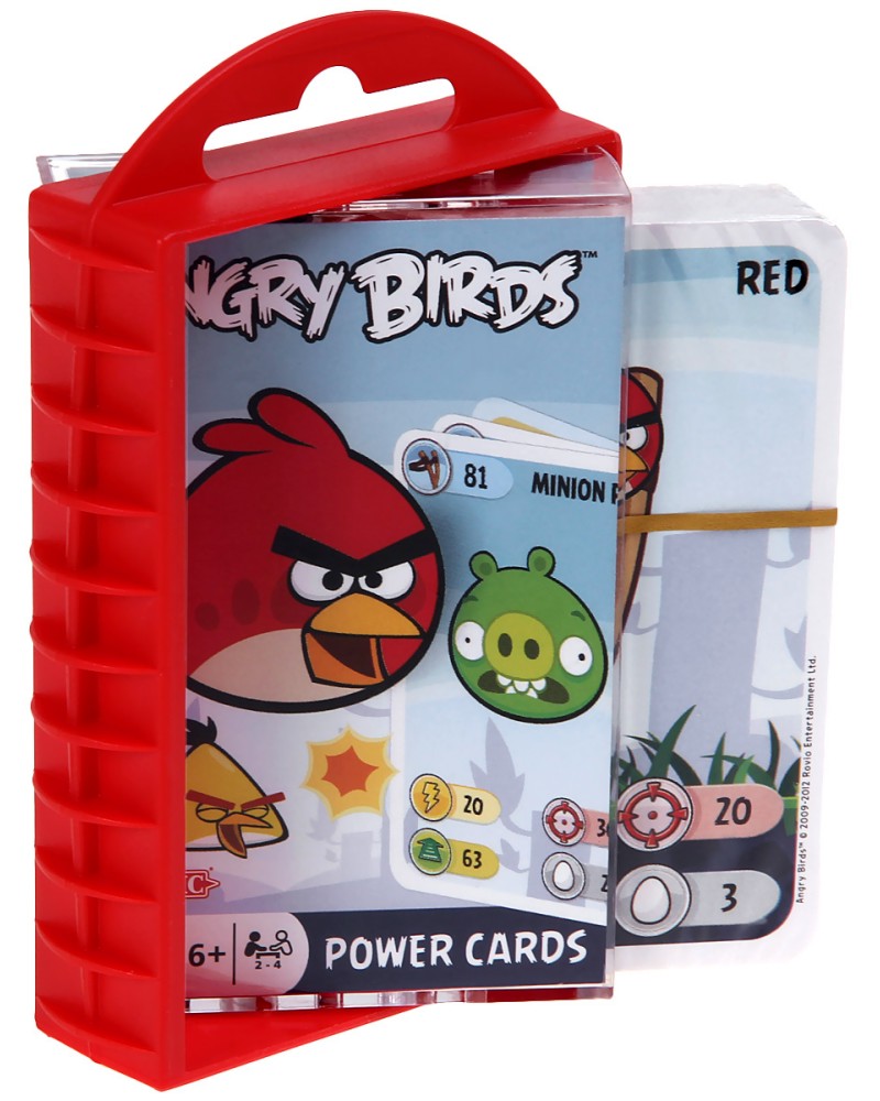 Карти за игра - Angry Birds Power Cards - игра