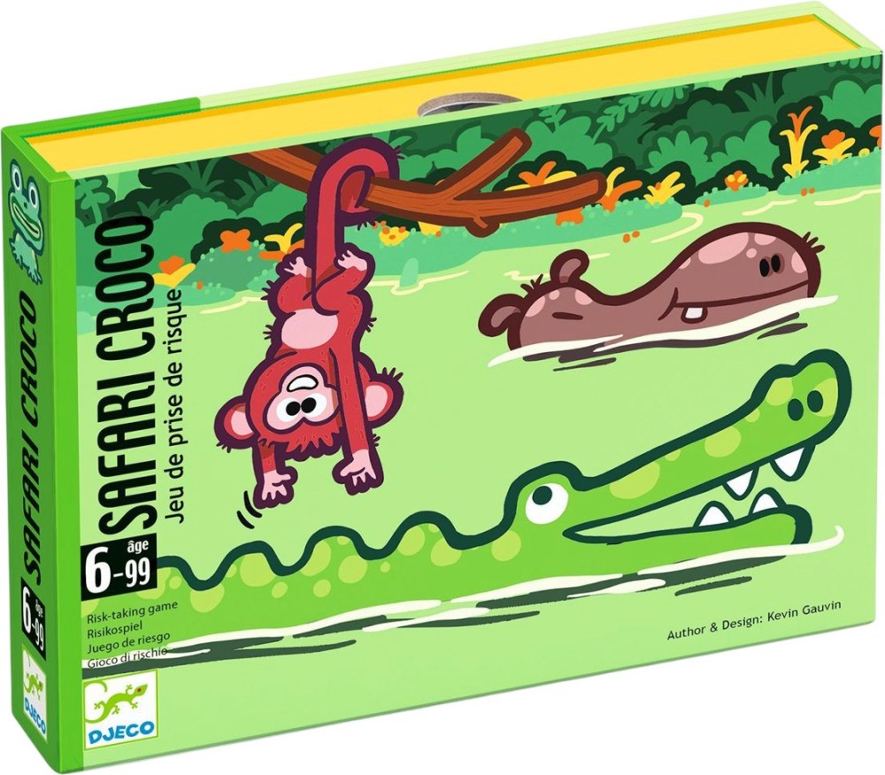 Крокодилско сафари Крокодилско сафари - Състезателна игра с карти - игра