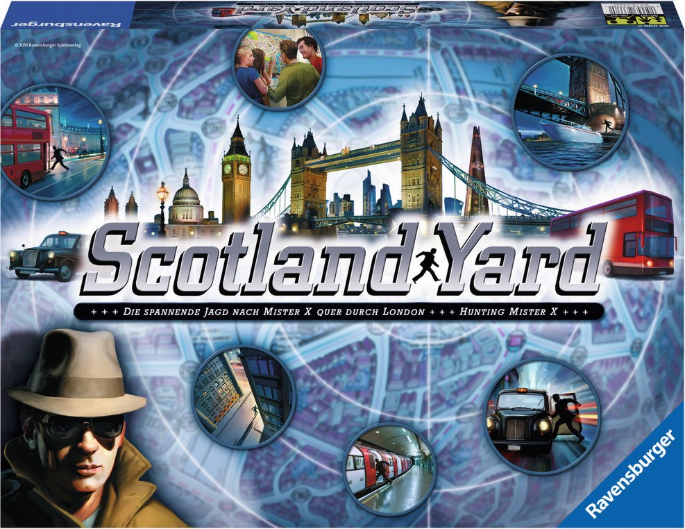 Scotland Yard - Стратегическа настолна игра - игра