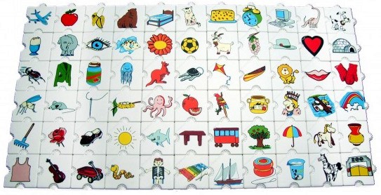 Блокчета с картинки - Детска образователна игра - игра