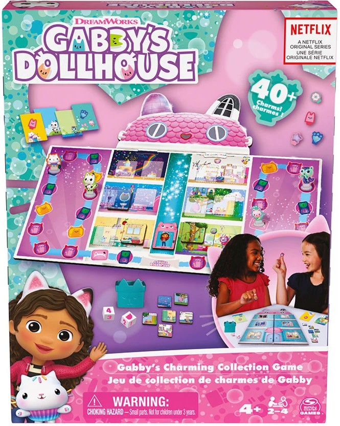 Украсяване на къщичка за кукли - Spin Master Украсяване на къщичка за кукли - Spin Master - Състезателна игра на тема Къщата за кукли на Габи - игра