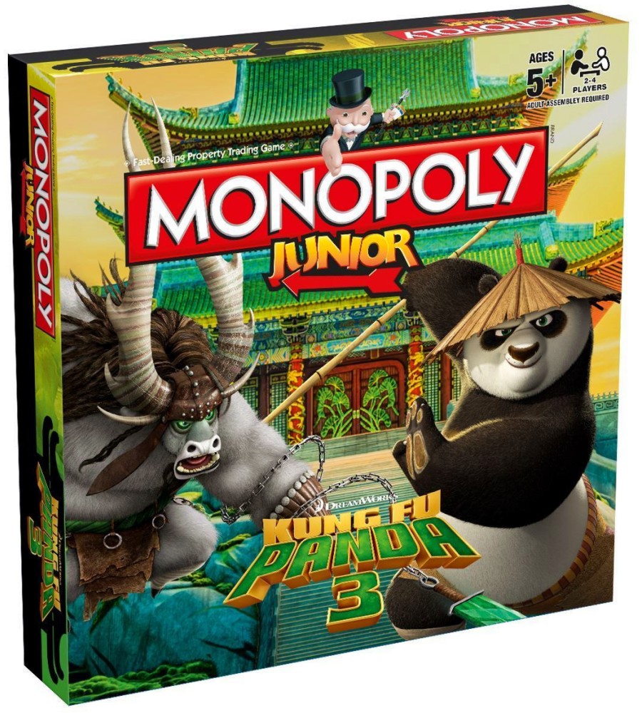 Монополи Джуниър - Кунг-Фу Панда 3 - игра - store.bg