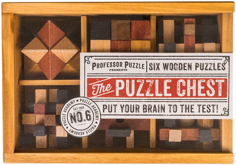 The puzzle chest -   3D    "Puzzle Academy" - 