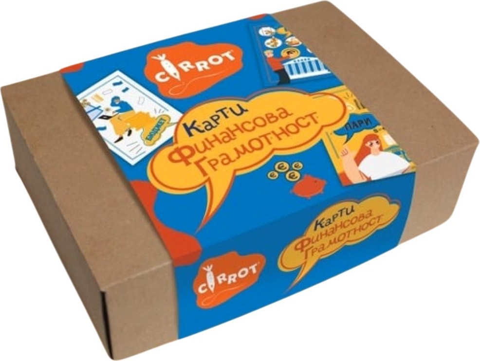 Финансова грамотност Финансова грамотност - 54 образователни карти - игра