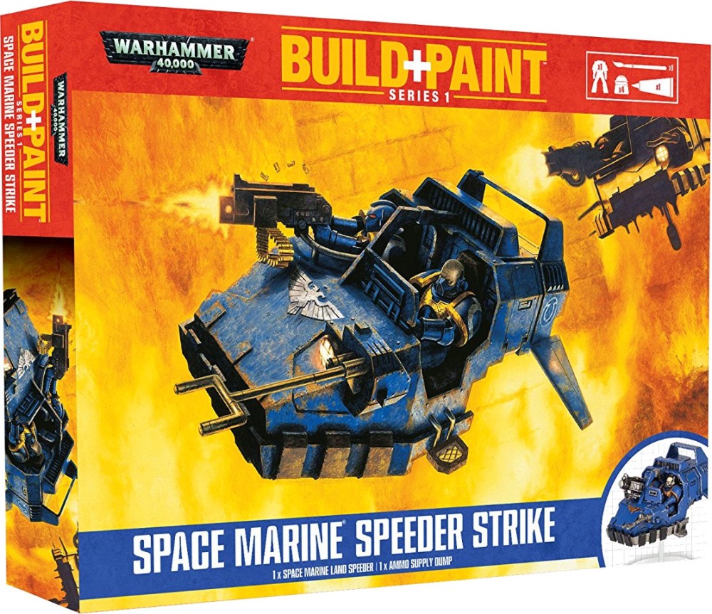 Space Marine Speeder Strike - �������� ����� �� ������� "Warhammer 40000: Build + Paint" - ����