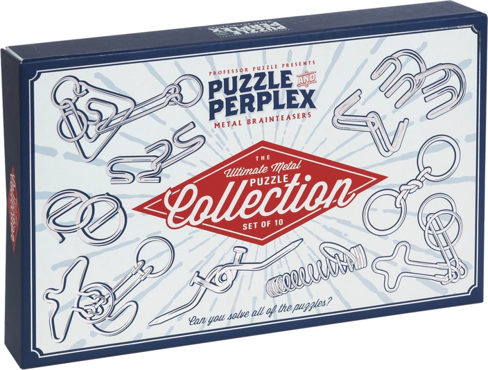 The Ultimate Metal Puzzle Collection - 10  3D     "Puzzle and Perplex" - 