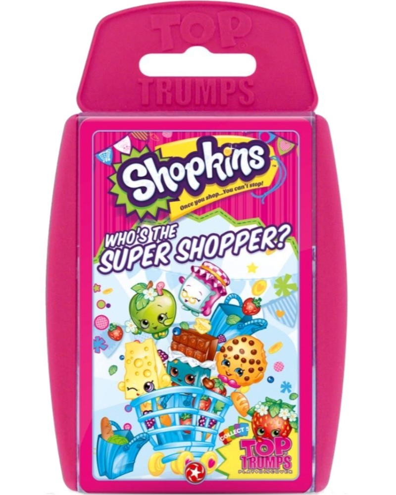 Shopkins - Who's The Super Shopper? -       "Top Trumps: Play and Discover" - 
