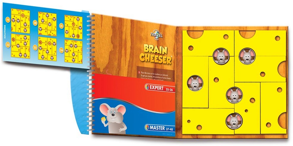 Brain Cheeser - Детска логическа игра от серията "Magnetic Travel Games" - игра
