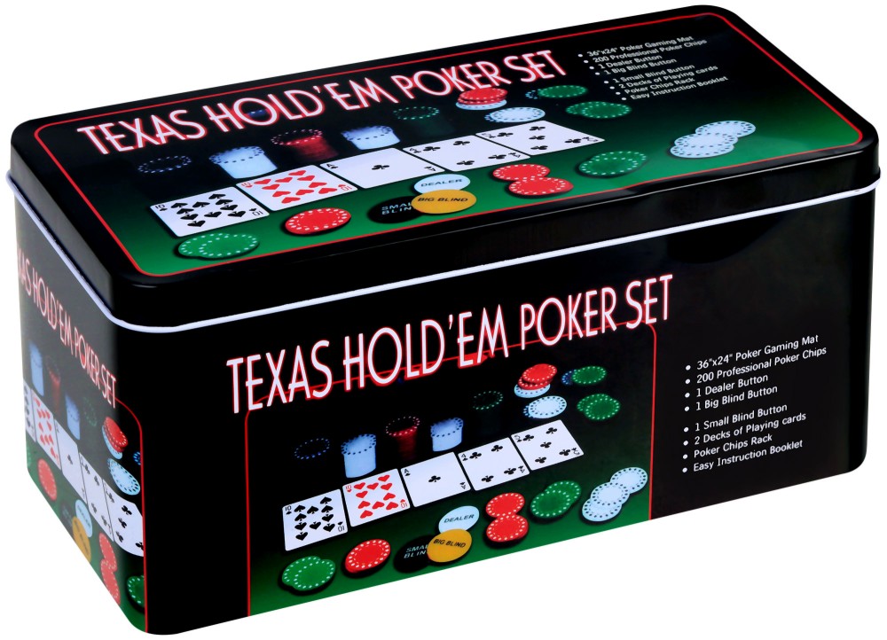 Комплект за покер - С 200 чипа - продукт