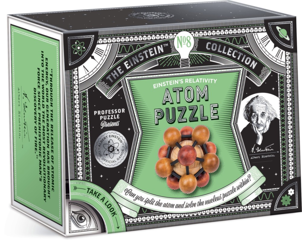 Atom Puzzle - 3D     "The Einstein Collection" - 