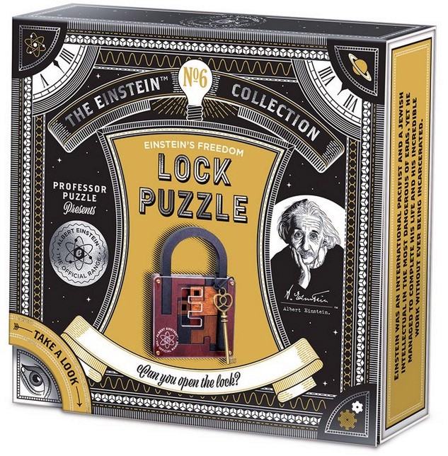 Lock Puzzle - 3D пъзел от серията "The Einstein Collection" - игра