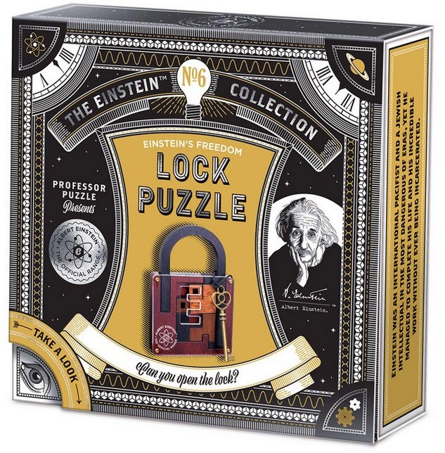 Lock Puzzle - 3D    The Einstein Collection - 