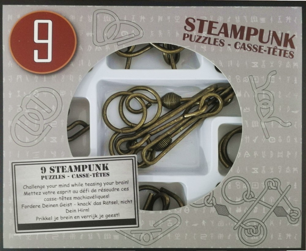 Steampunk Puzzles -   9  3D  - 