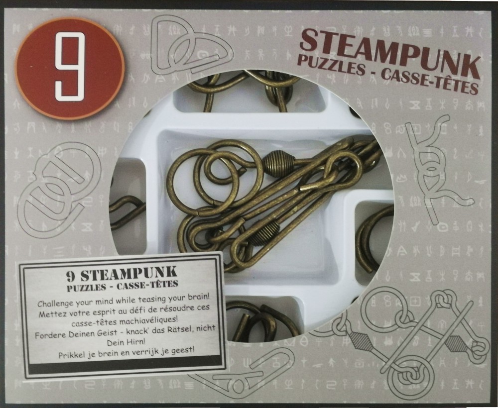 Steampunk Puzzles -   9  3D  - 