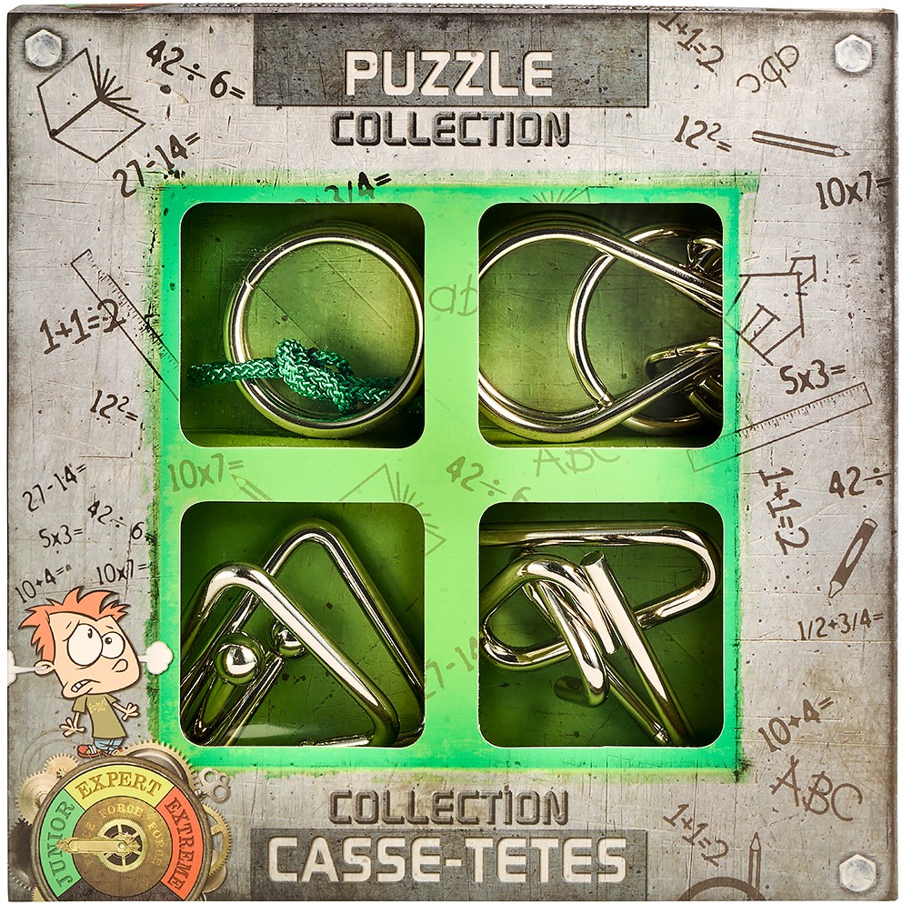 Junior Metal Puzzles -  4  3D    "Casse-Tetes" - 