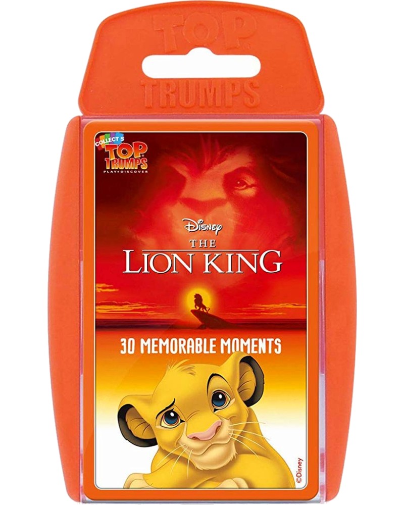 The Lion King -      "Top Trumps: Play and Discover" - 