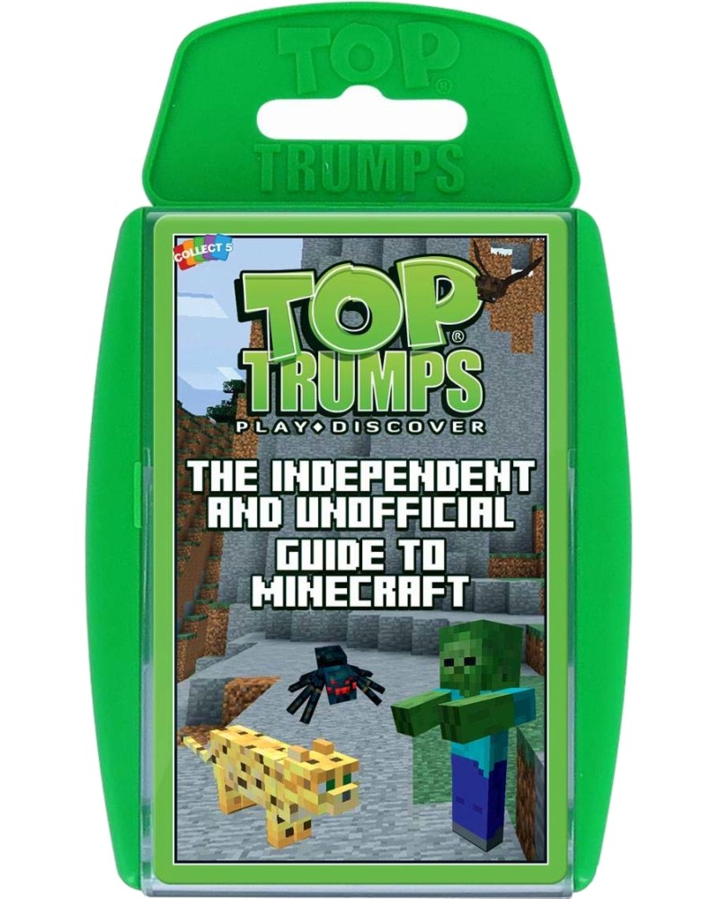 The Independent And Unofficial Guide To Minecraft -      "Top Trumps: Play and Discover" - 