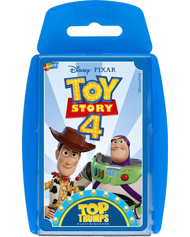 Toy Story 4 -      "Top Trumps: Play and Discover" - 