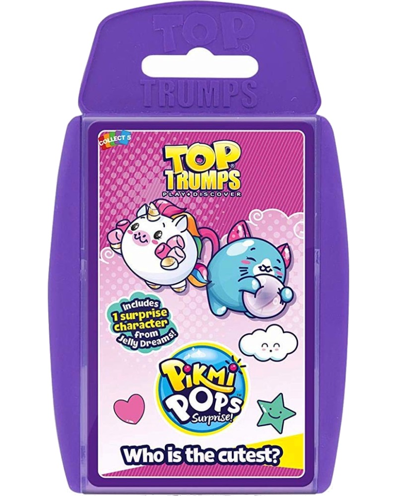 Pikmi Pops -      "Top Trumps: Play and Discover" - 