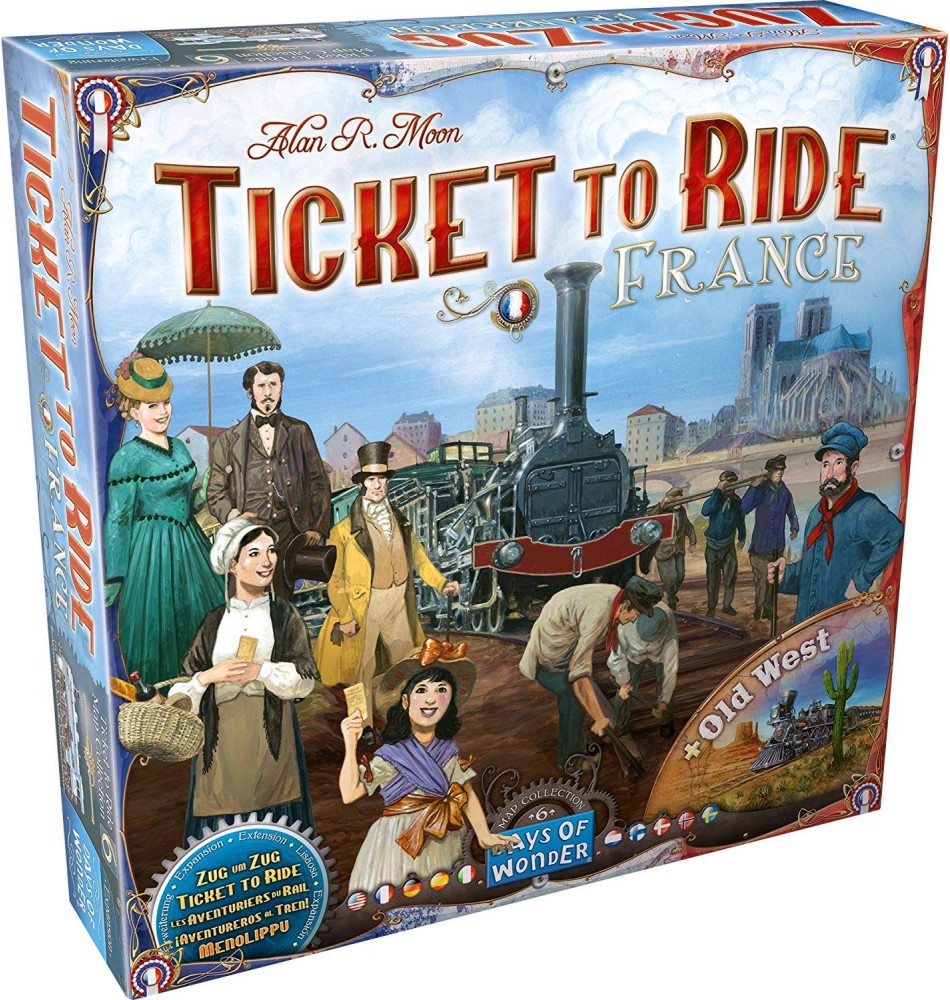 Ticket to Ride: France -   "Ticket to Ride"  "Ticket to Ride Europe" - 