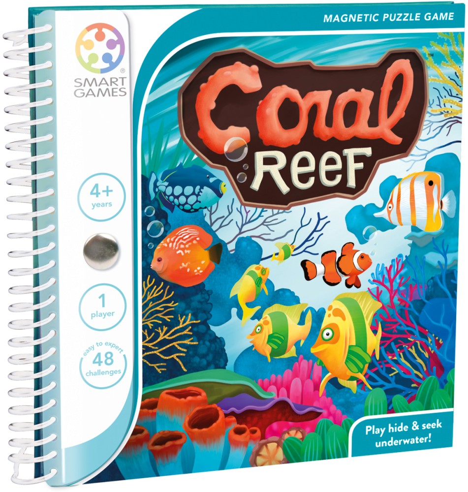 Коралов рифт - Детска логическа игра с магнити - игра