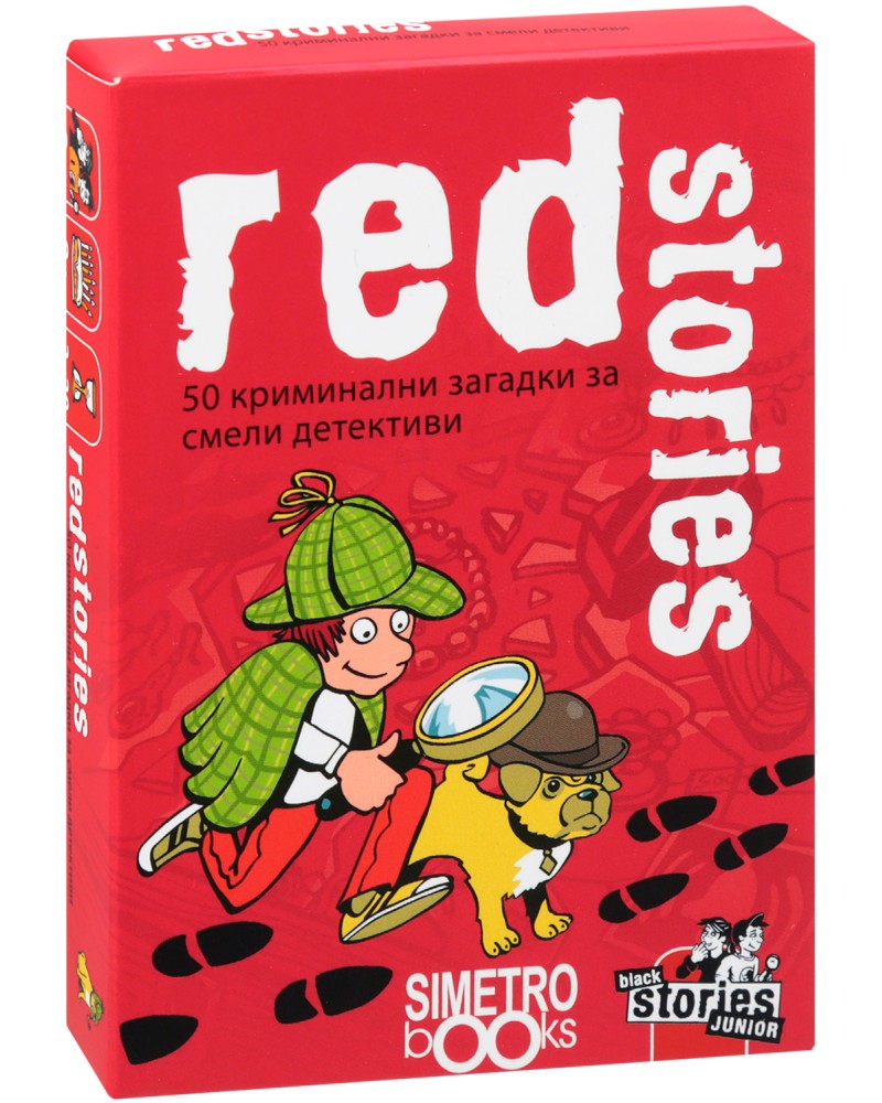 Black stories Junior - Red Stories - 50      - 