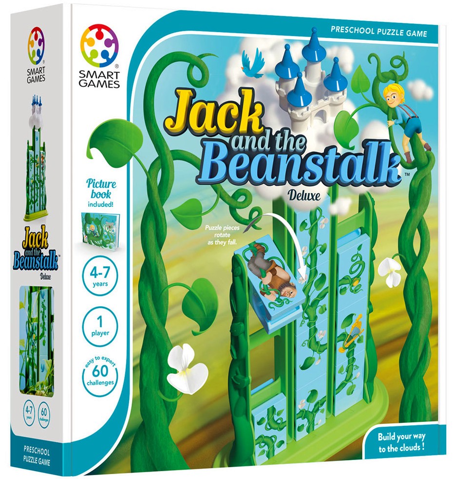 Джак и бобеното стебло - Детска логическа игра - игра