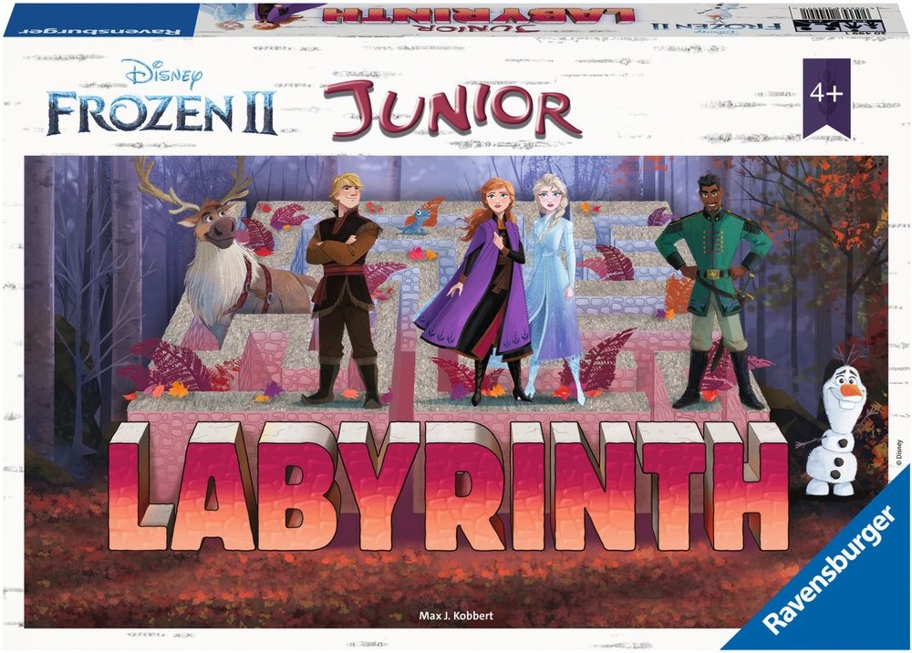 Лабиринт - Джуниър - Детска състезателна игра от серията "Замръзналото кралство" - игра