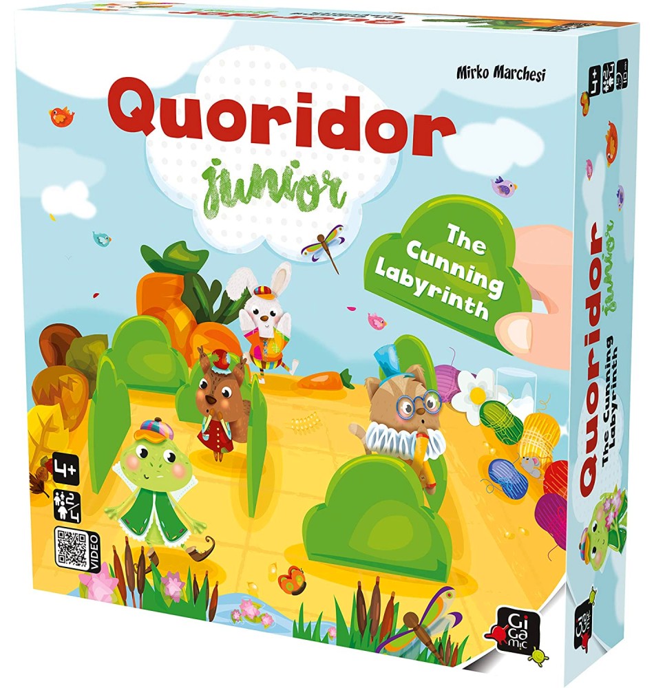 Quoridor Junior - Детска стратегическа игра - игра