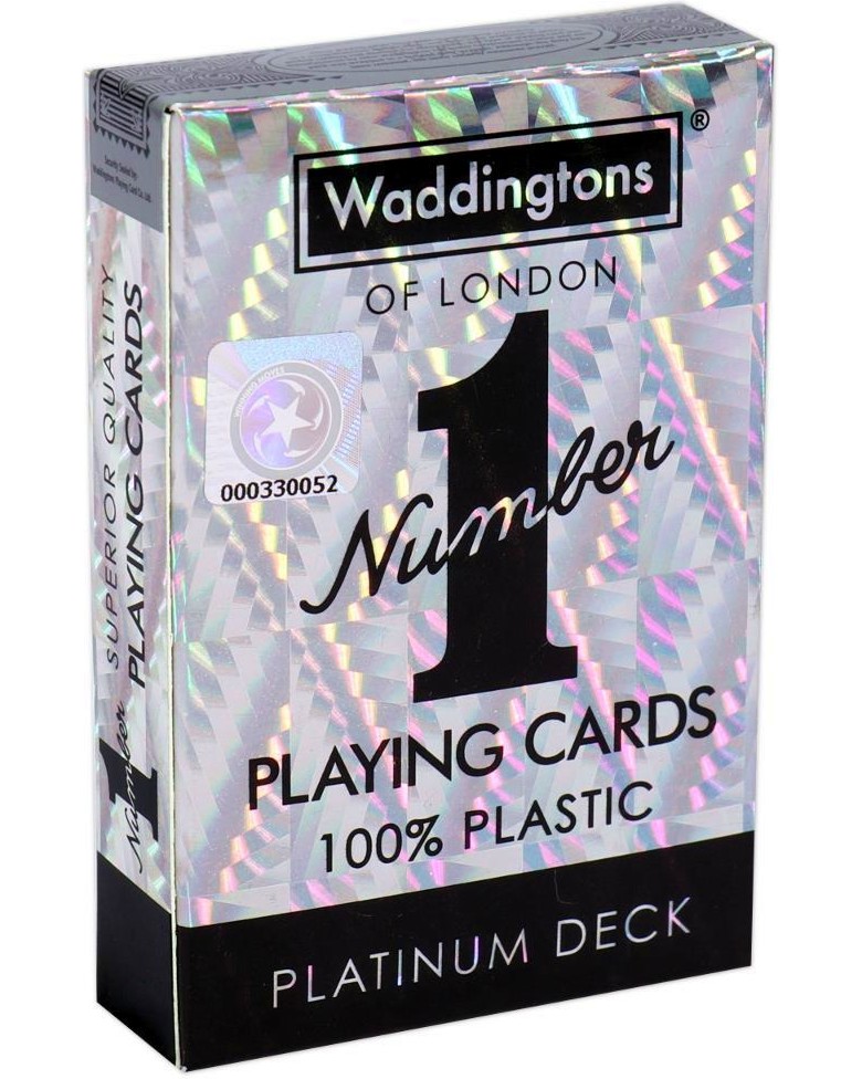 Карти за игра Waddingtons - Платинен Карти за игра Waddingtons - Платинен - игра