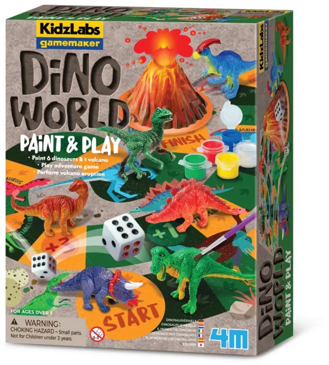 Светът на динозаврите - Детска състезателна игра от серията "Kidz Labs" - творчески комплект