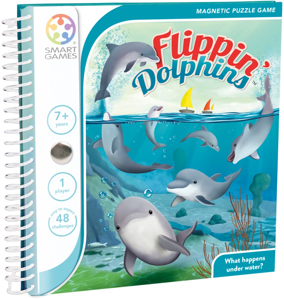 Flippin Dolphins -      "Magnetic Travel Games" - 