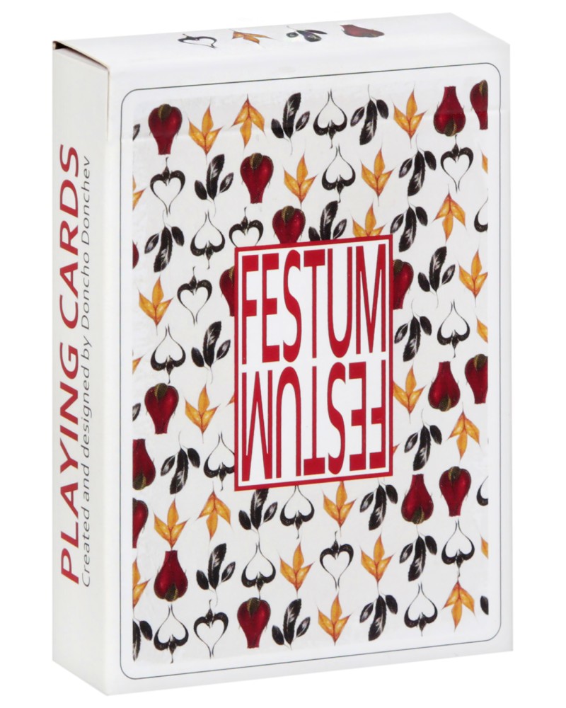 Festum Playng Cards - Карти за игра с дизайн от Дончо Дончев - игра