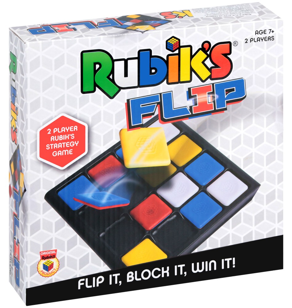 Rubik's Flip - Детска състезателна логическа игра - игра