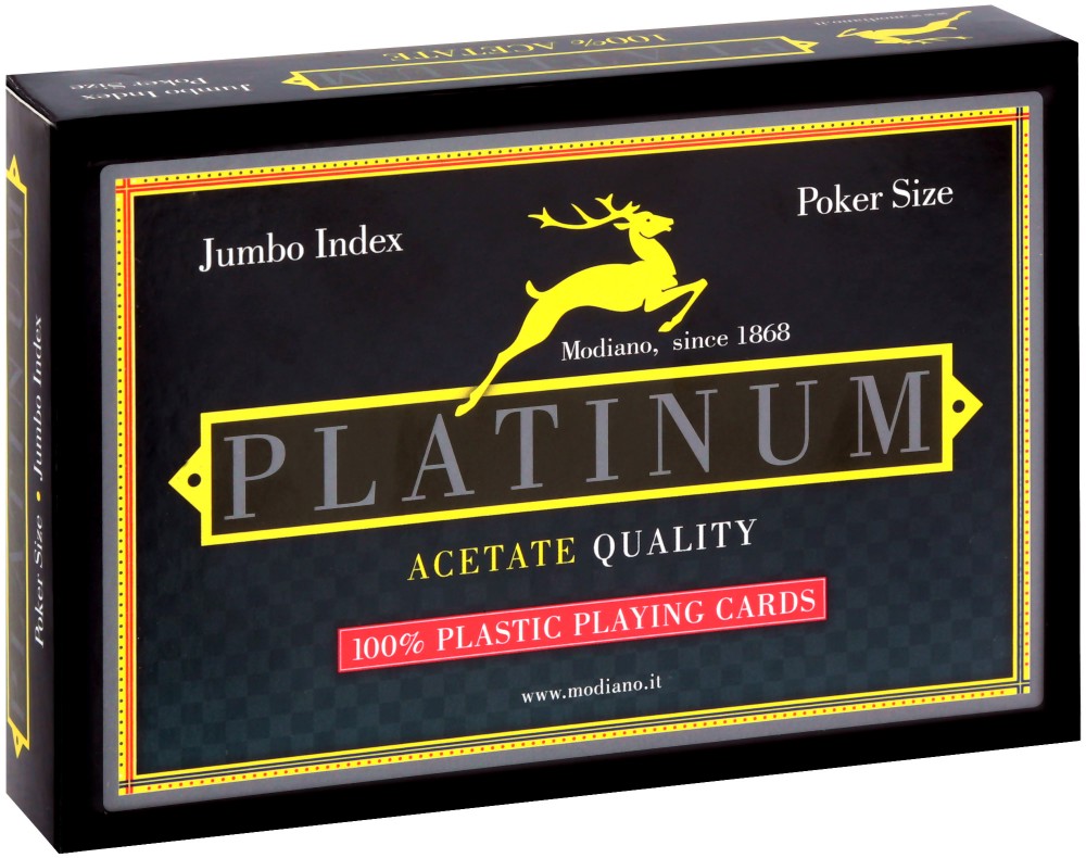    - Acetate Poker 2 Jumbo Index -   2     - 