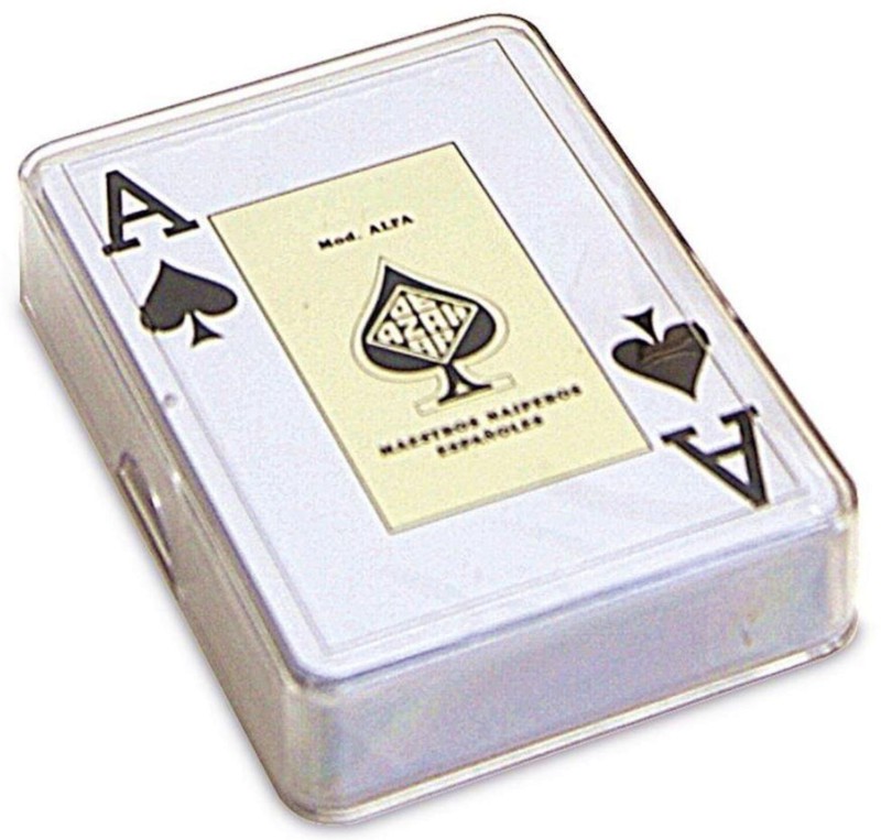 Пластифицирани карти за покер Cayro - В кутия - игра