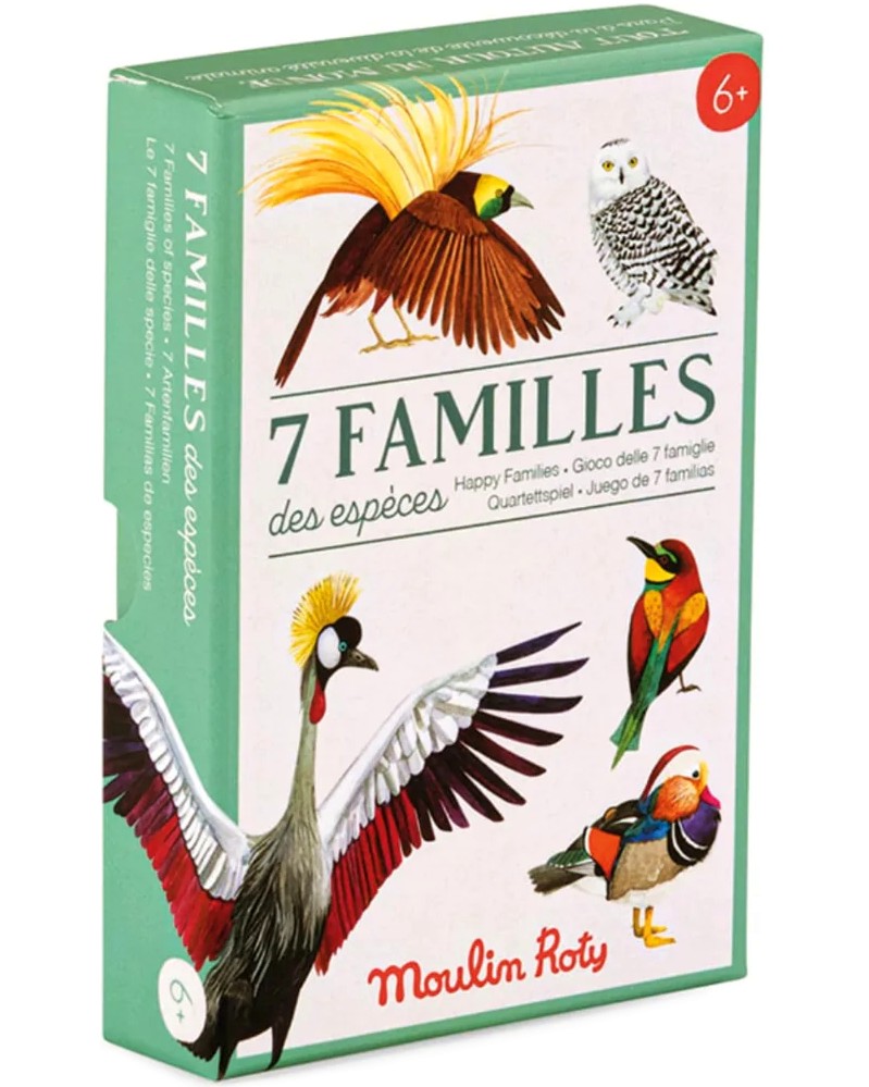 7 Families - Семейства животни - Карти за игра - игра