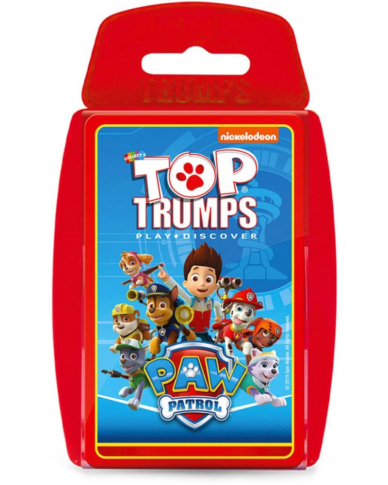 Top Trumps - Paw Patrol - Игра с карти от серията Play and Discover - игра