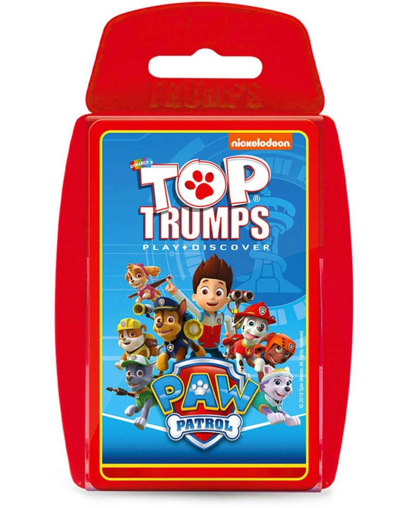 Top Trumps - Paw Patrol -      Play and Discover - 