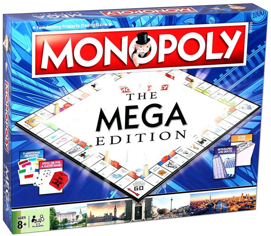 Mega Monopoly - На английски език - игра