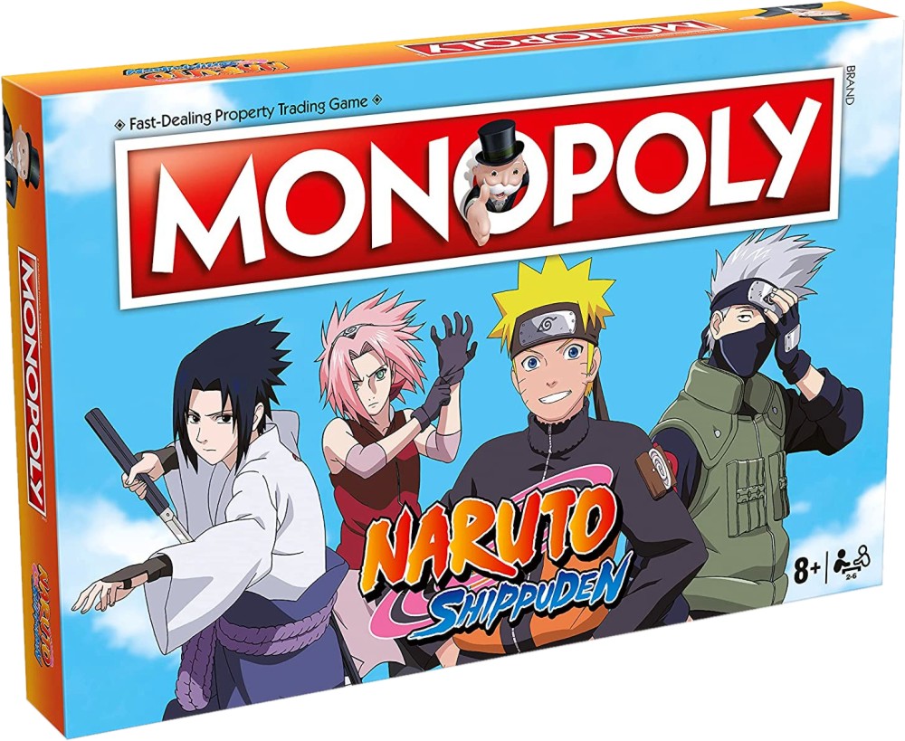 Монополи - Наруто - Семейна бизнес игра - игра
