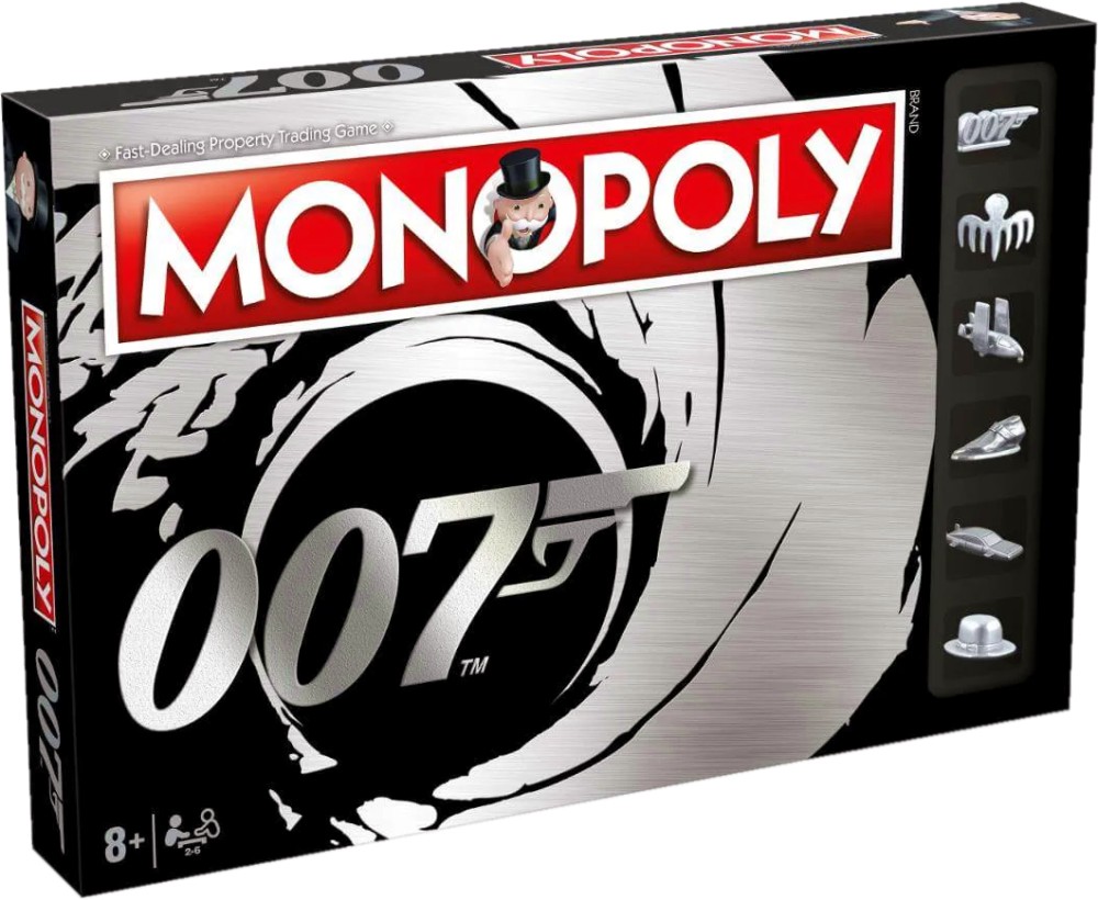 Монополи - Бонд 007 - Семейна бизнес игра - игра