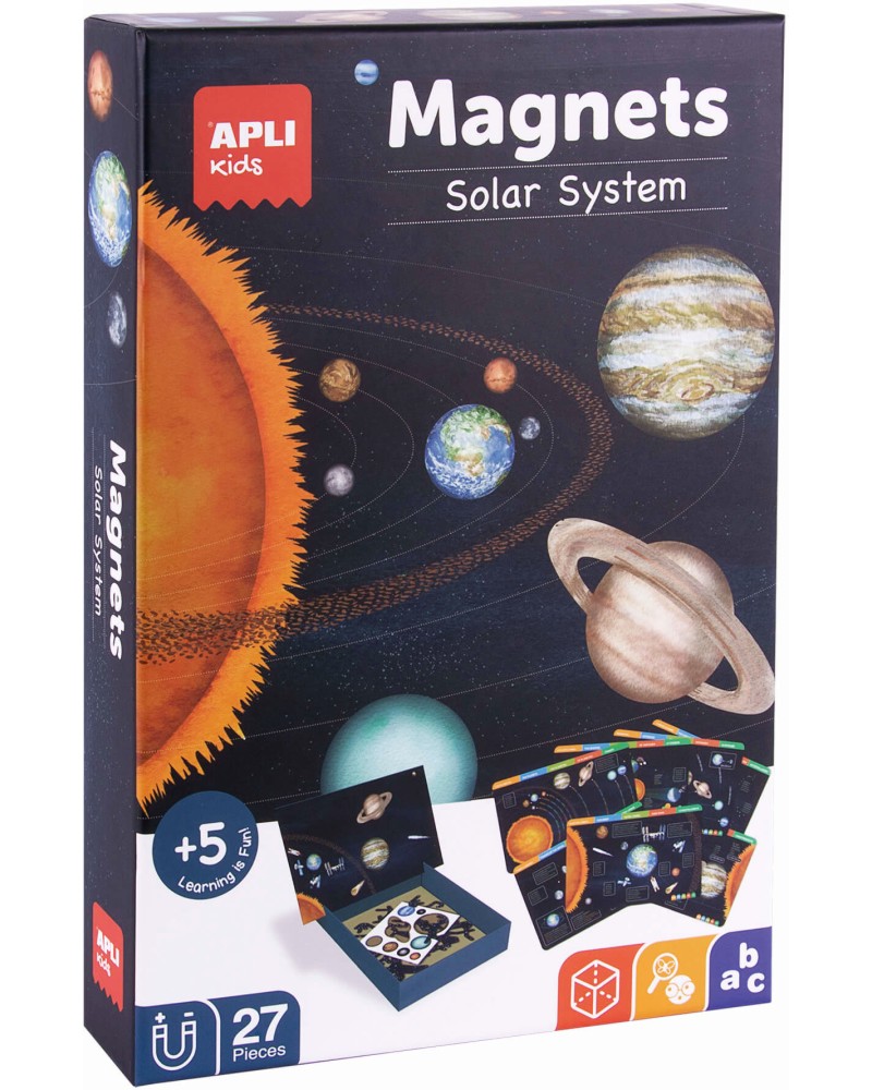 Слънчевата система - Магнитна образователна игра - игра