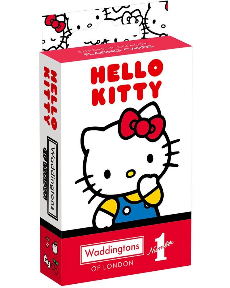 Карти за игра Waddingtons Карти за игра Waddingtons - От серията Hello Kitty - игра
