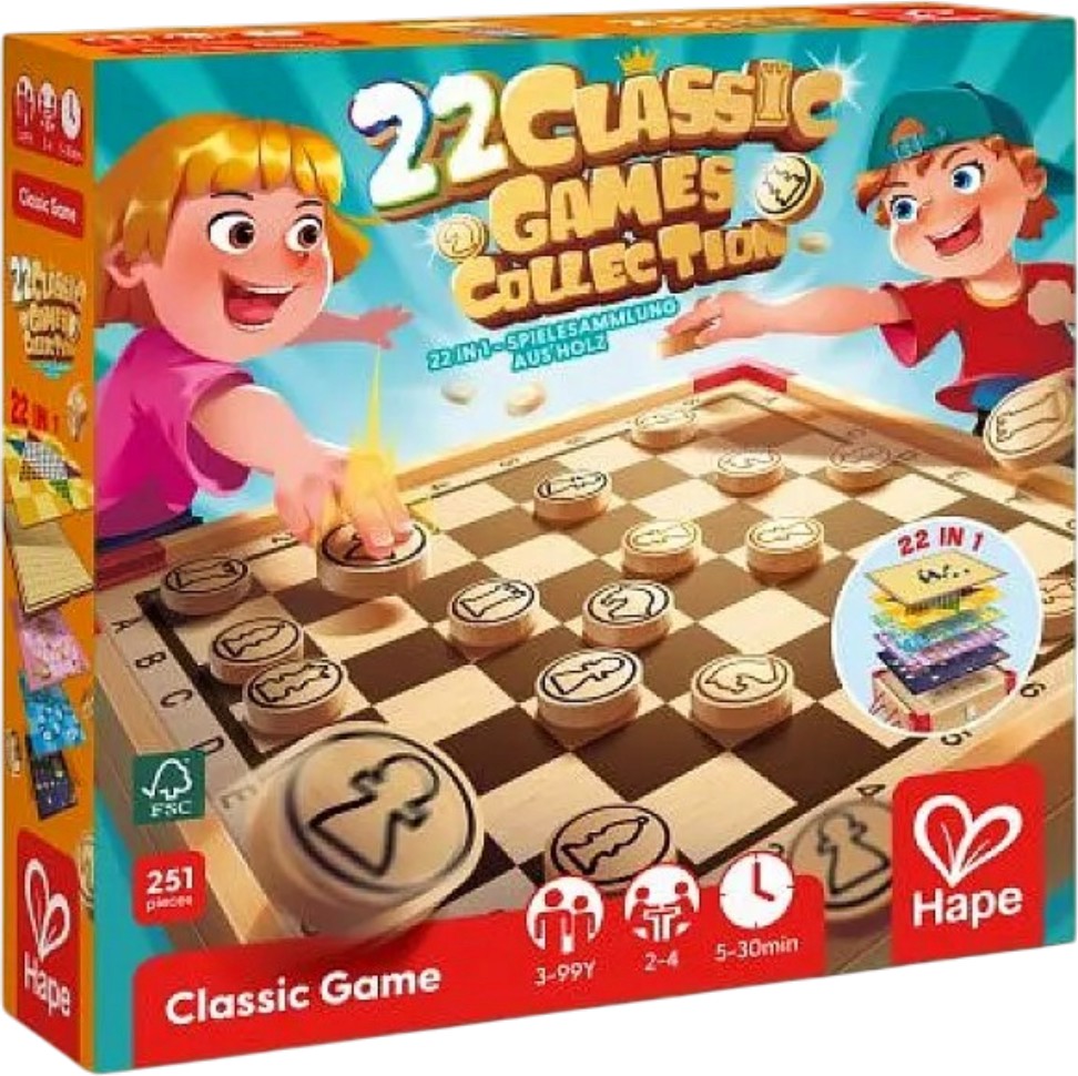 Комплект от 22 класически игри Комплект от 22 класически игри - игра