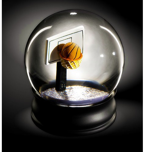 Преспапие - Баскетбол Преспапие - Баскетбол - 3D пъзел - игра