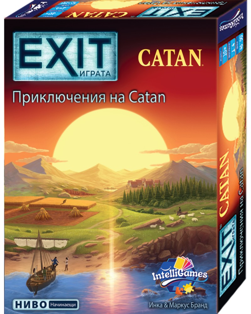 Exit: Приключения на Catan Exit: Приключения на Catan - Базова настолна игра - игра